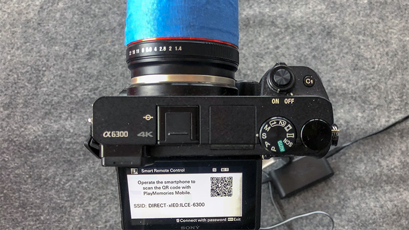 Sony A6300 mirrorless camera programmatic photography aurora